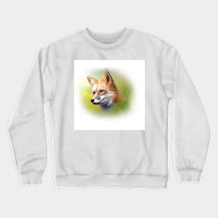 Red fox Crewneck Sweatshirt